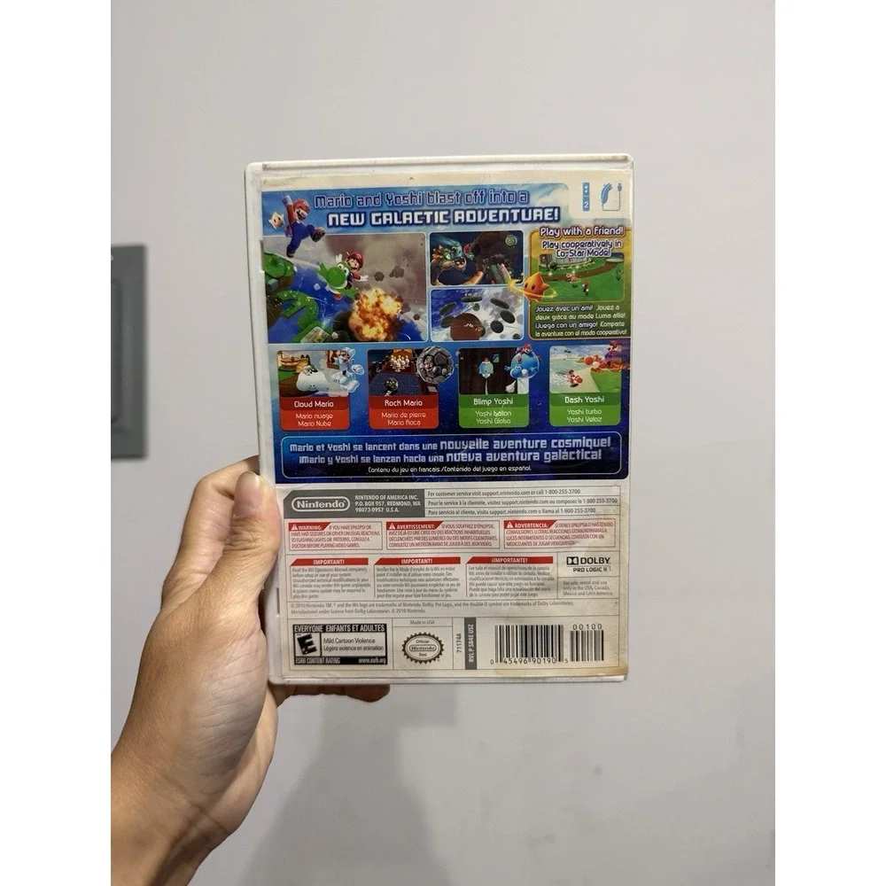Super Mario Galaxy 2 Nintendo Wii CIB Complete w/ Manual - Damaged Case